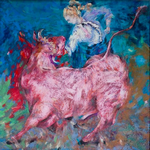 Robert Maurice / Le taureau rose